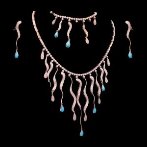 18K Gold Necklace Set