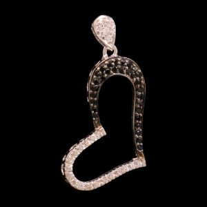18K White Gold Pendant