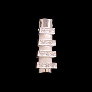18K White Gold Pendant