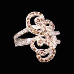 18K White Gold Ring