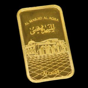24K Gold Al-Aqsa Half Ounce
