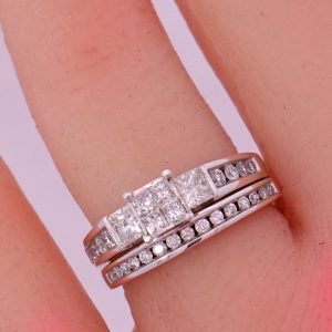 Diamond Bridal Set