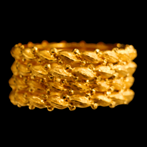 21K Gold Bangle Set (XS)