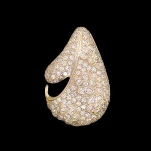 18K White GOLD PENDANT